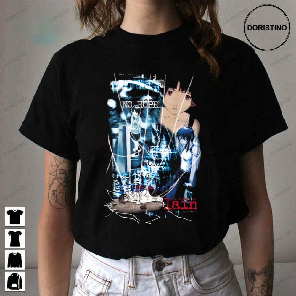 Serial Experiments Lain Anime Limited Edition T-shirts